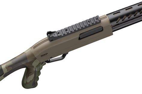 SXP Extreme Defender Woodland FDE Pump Action Shotgun Winchester