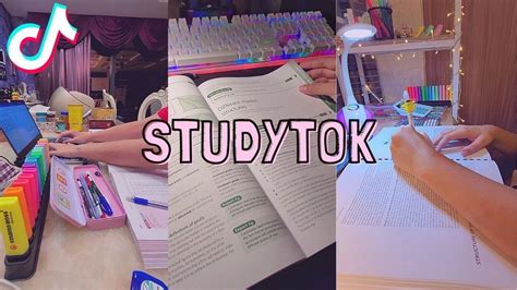 Studytok Tiktok Compilation Study Tips Study Motivation Youtube