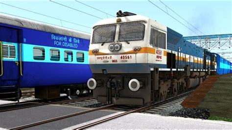 Indian Old Express Train I Indian Train Simulator 2024 I Wdp4d