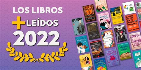 Los Libros Más Leídos Del 2022 Librerías Crisol