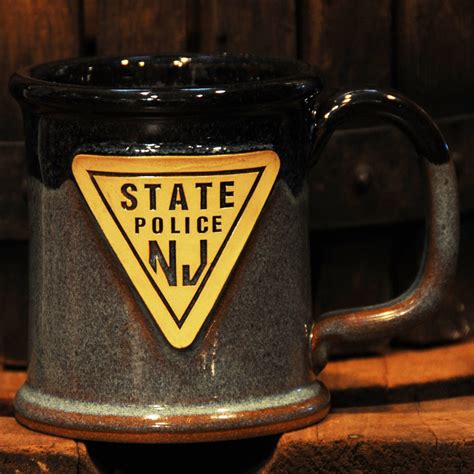 NJSP Patch 16oz Mug – Troopers United Foundation