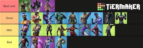 Fortnite spitfire skins Tier List (Community Rankings) - TierMaker