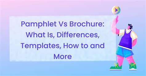 Pamphlet vs. Brochure: What Is, Differences, and More | EdrawMax Online