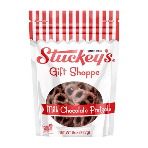 Milk Chocolate Mini Pretzels Gift Bag, 8oz. | Stuckey's