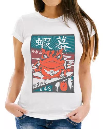 Playera Dama Naruto Jiraiya Gamabunta Meses sin interés