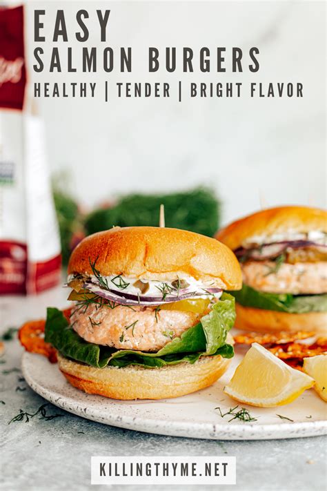 Healthy Salmon Burgers With Mango Slaw Artofit