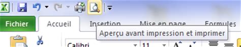 Aper U Avant Impression Apprendre Excel Formation Et Cours Excel