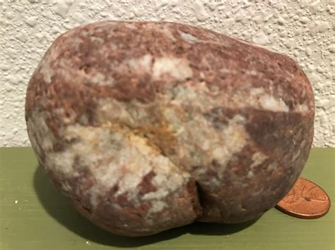 Oregon Coast Beach Large Red Jasper Stone W Quartz Healing Etsy