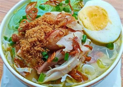 Resep Soto Ayam Lamongan oleh 𝗕𝘂𝗻𝗱𝗮 𝗞𝗶𝗿𝗮𝗻𝗮 - Cookpad