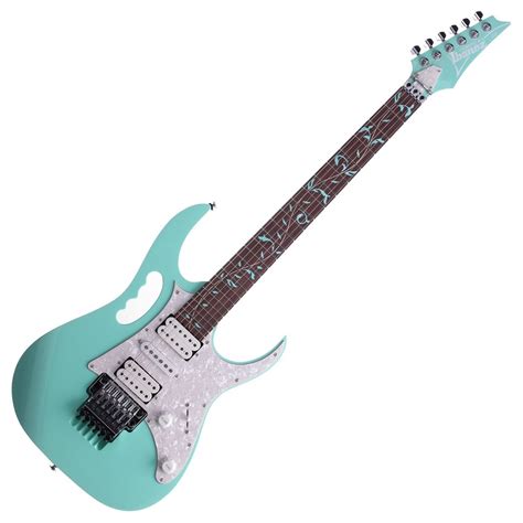 Ibanez Jem V Steve Vai Premium Sea Foam Green Nearly New At Gear Music