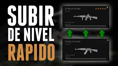 Como Subir Mas Rapido De Nivel Las Armas En Warzone Call Of Duty