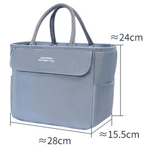 Water Insulated Container Womens Lunch Bags with Pockets Tote Lunch Bags for Women Extra Large ...