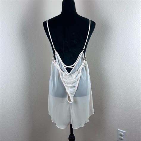 Dentelle Intimates Sleepwear Dentelle Lingerie Womens Large Lace Panties Negligee Sexy