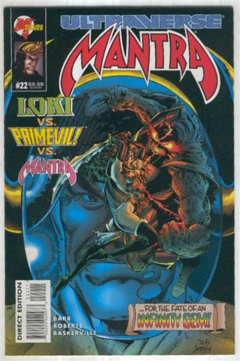 Mantra Vol1 No22 Loki Vs Primevil Vs Mantra Ultraverse By Mike