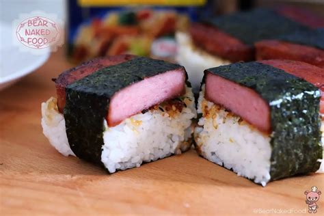 Teriyaki Spam Musubi Bear Naked Food