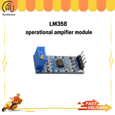 Lm358 Operational Amplifier Module Shopee Malaysia