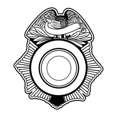 vector illustration of Security Police badge , sheriff badge 27822032 ...