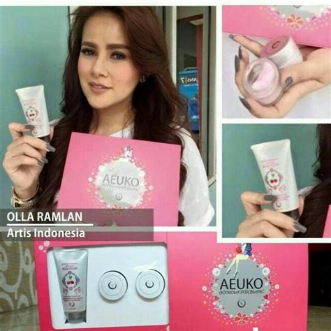 Aeuko Acerola Cream Paket Cream Wajah Aeuko Acerola Pur Blanc Bpom