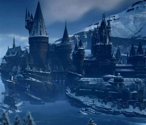 Winter at Hogwarts Castle