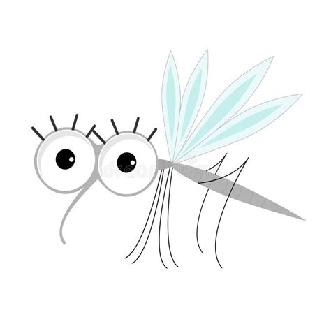 Mosquito Car Ter Engra Ado Dos Desenhos Animados Bonitos Cole O Do