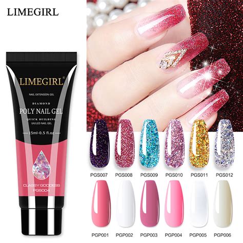 Limegirl Ml Polygel Kit A Poligel For Nails Decoration Extensions