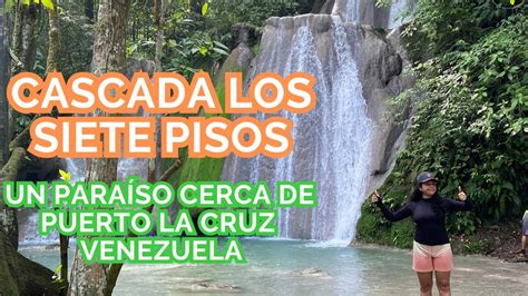 Cascada Los Siete Pisos Cerca De Puerto La Cruz Venezuela Guanta