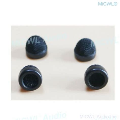 4pcs Spare Metal Cap Windscreen For Sennheiser ME2 MKE2 Senal OLM2