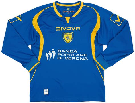 2009 10 Chievo Verona Givova Training Shirt 8 10 M