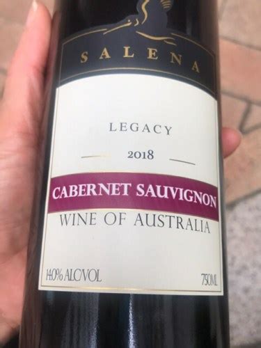 2018 Salena Estate Legacy Cabernet Sauvignon Vivino US