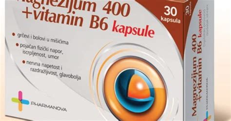 Magnezijum Vitamin B Kapsula Apotekaonline Rs