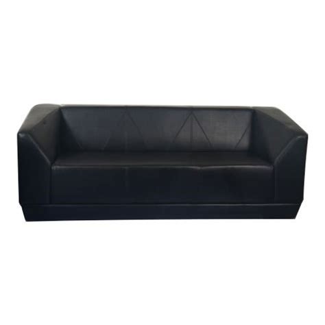 Fancy Designer Leather Three Seater Office Sofa At Rs Piece