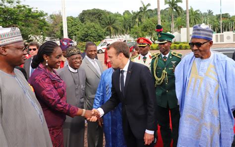 President Macron Visits New Africa Shrine Nightclub On His Trip To Nigeria | Politics ...