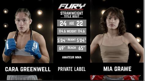 Fury Prelims Cara Greenwell Vs Mia Grawe Youtube