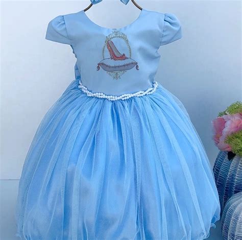 Vestido Princesa Cinderela Elo Produtos Especiais