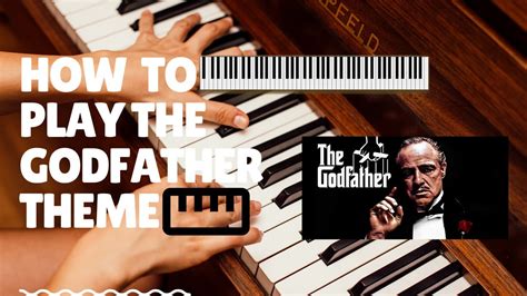 The Godfather Theme Piano Tutorial Piano Style Youtube