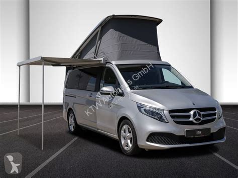 Camping Car Mercedes V 250 Marco Polo EDITION EASYUP Markise AHK LED