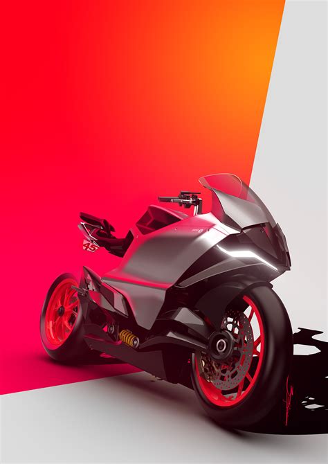 DUCATI ZERO ELECTRIC SUPERBIKE TITANIUM RENDERS On Behance