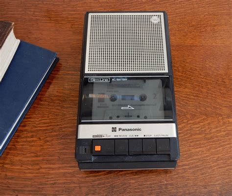 A Vintage Retro Panasonic Cassette Recorder Tape Recorder Etsy