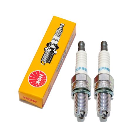 Bundle Spark Plug Set Ngk X Dcpr Ekc Resistor Mm Long Thread