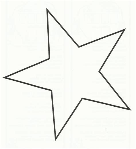 Star outline images images for 5 point star outline clipart free to use ...