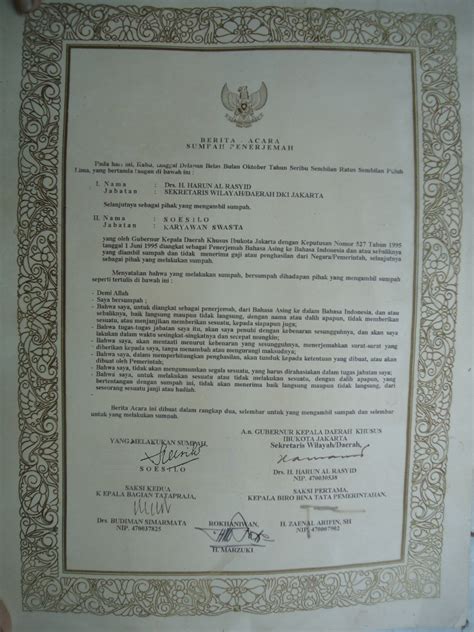 1 Sworn Translator Certificate Soesilo Penerjemah Medan Resmi