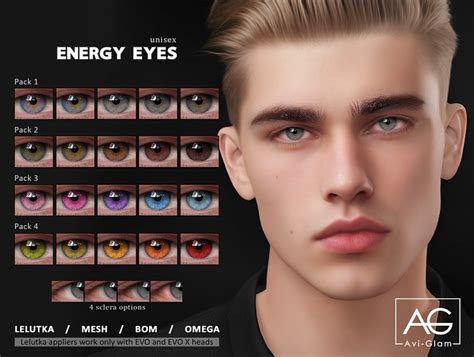 Ag Energy Eyes Tmd Eyes Info • 4 Sclera Options • Mesh Flickr