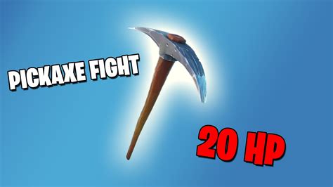 20 Hp Pickaxe Fight 3008 7511 2803 By Gentlemanstudio Fortnite