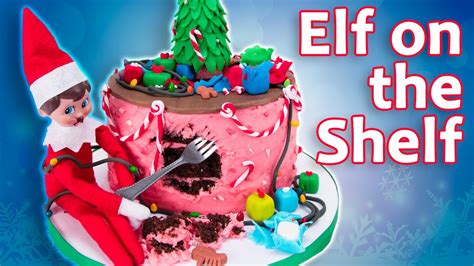 Elf On The Shelf Cake Elf Destroys Cake From Cookies Cupcakes And