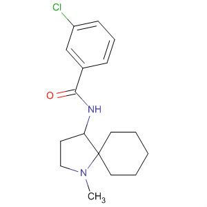 89732 24 1 Benzamide 3 Chloro N 1 Methyl 1 Azaspiro 4 5 Dec 4 Yl