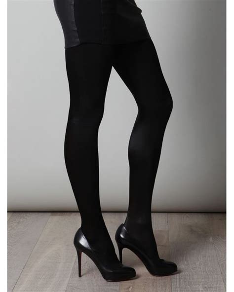 Wolford Satin De Luxe Tights In Black Lyst