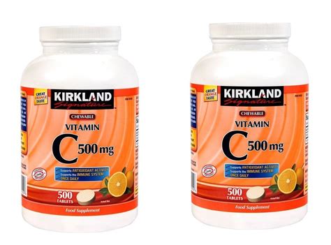 Best Kirkland Vitamin C 500Mg Tangy Orange Chewable Tablets – Your Best Life