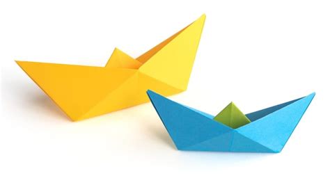 Origami Boat (It Floats!) - I Love Origami