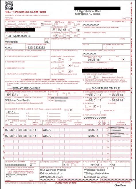 Medical Expenses Claim Form Fillable Printable Pdf And Forms