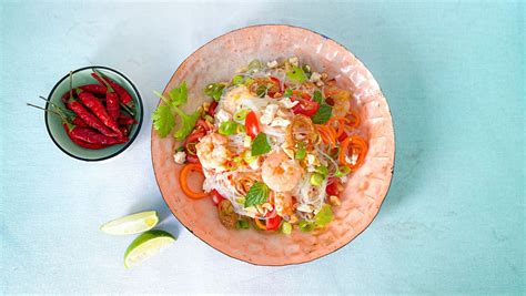 Rezept für Thailändischen Glasnudelsalat Yam Wun Sen DER SPIEGEL